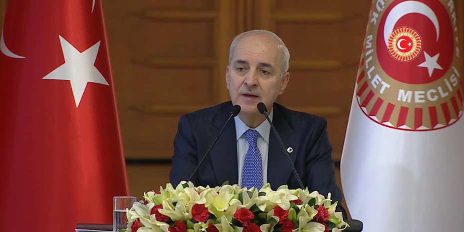 TBMM Başkanı Kurtulmuş: Terörsüz Türkiye için örgüt silah bırakmalı