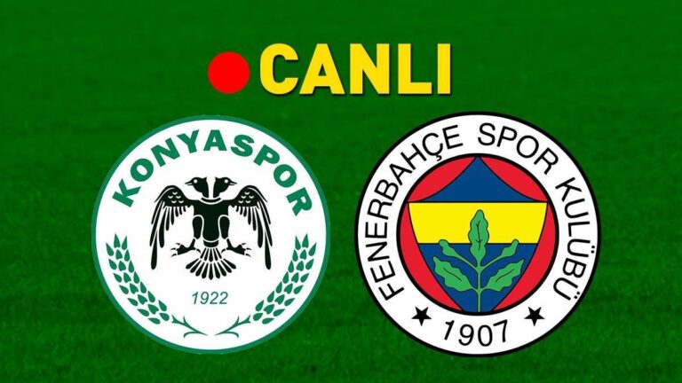 F.Bahçe, Konyaspor deplasmanında – Son Dakika Futbol Haberleri
