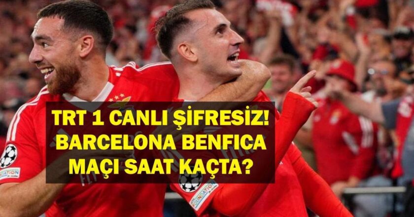 Benfica Barcelona’nın maçı ne zaman? Benfica Barcelona Maç Personeli