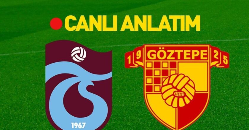 Trabzonspor – Görtepe ATV Canlı Stream Trabzonspor – Görtepe Match, Trabzonspor – Görtepe Match Free Izle, Trabzonspor – Görtepe Match Free Saat, Trabzonspor – Götepe Match Match Broadcast, Trabzonspor – Özette Maç bağlantısı, Canlı İzle, Özgür. Tod Watch, Free Tod Watch, Bein Sports Trabzonspor – Maçtan önceki tüm ayrıntılar