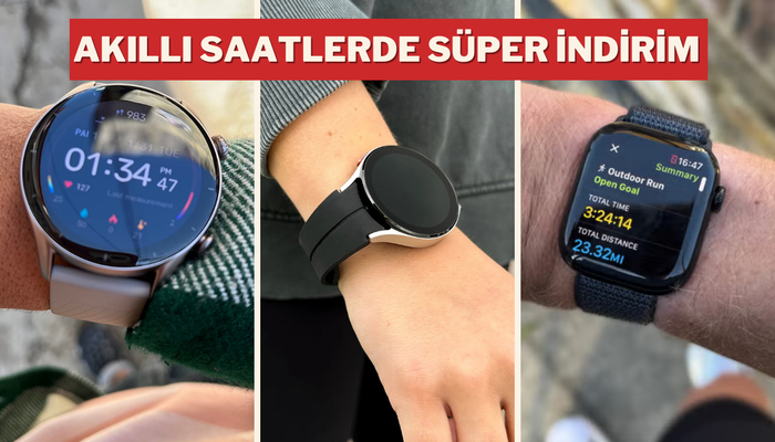Yaşam kalitesini artırmak için akıllı saatlerde indirim