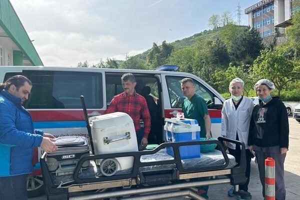 Beyin ölümü Giresun'da gerçekleşen kişinin organları 3 kişi için umuttu