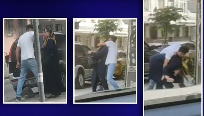 Oğul zulüm! Annesinin birkaç dakika kabusu vardı … etrafındaki insanlar izlemekten memnun kaldı
