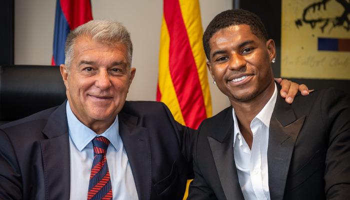 Barcelona, kira kirasına Marcus Rashford'u ekledi