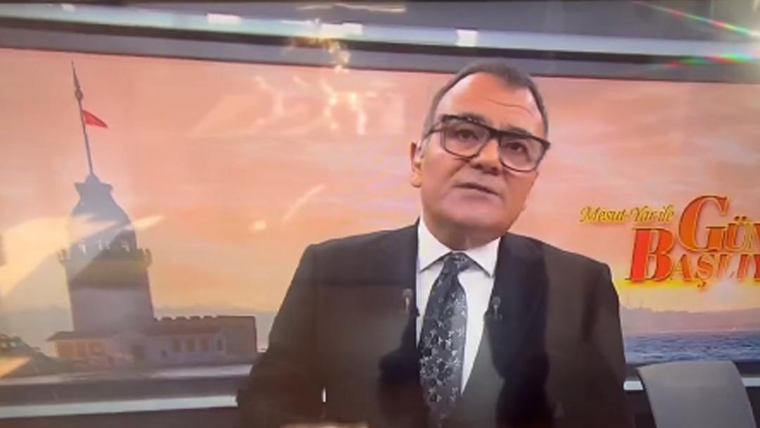 Mesut Yar Habertürk, canlı olarak el konulduğunu öğrendi: 