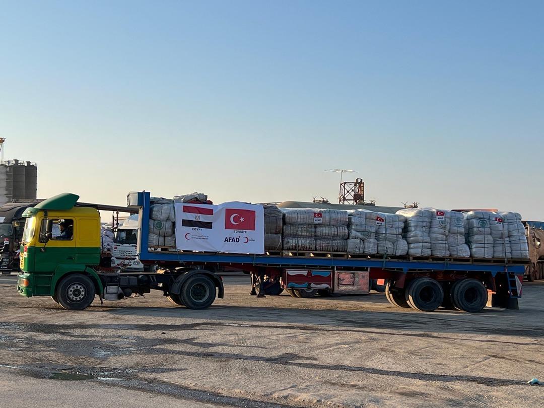 Türkiye'nin Gazze'ye Yardımına İlişkin AFAD Açıklaması 2