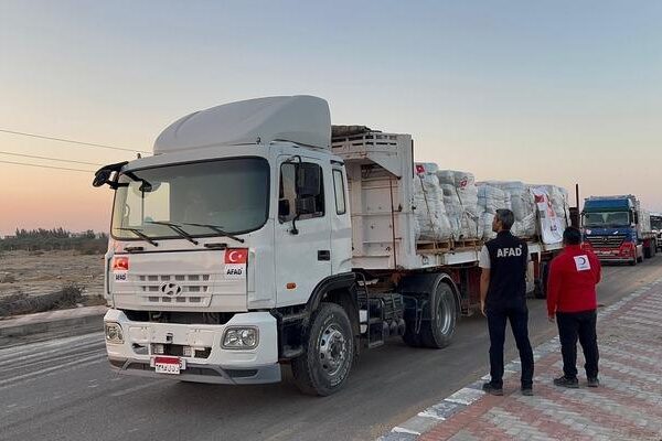 Türkiye'nin Gazze'ye Yardımına İlişkin AFAD Açıklaması