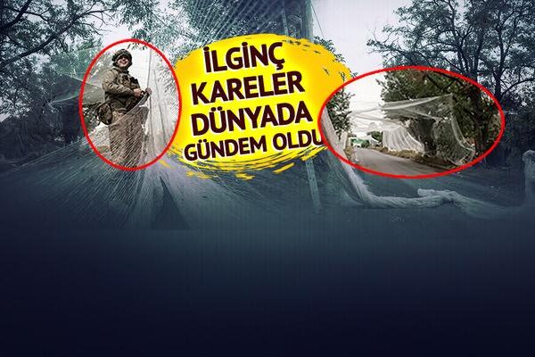 Yolun ortasını ağlarla kapattılar! Nedeni ise şaşırtıcı… Rus ordusunun füze ve İHA fırlatması sırasında Ukrayna'da çarpıcı görüntüler