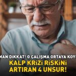 KALP RİSKİNİ ARTIRAN 4 FAKTÖR! Dikkat olmak! O araştırma ortaya çıkardı!