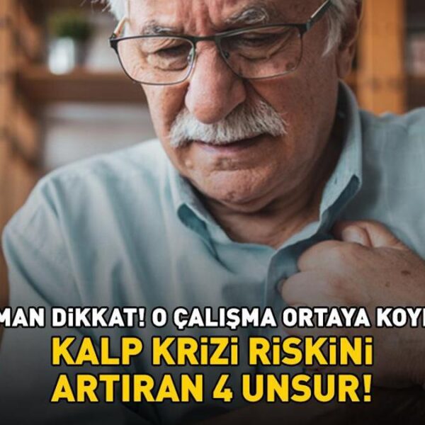 KALP RİSKİNİ ARTIRAN 4 FAKTÖR! Dikkat olmak! O araştırma ortaya çıkardı!