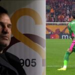 Galatasaray, kırmızı kart umuduyla sahadaydı! Promise David 3 dakika içinde fileleri havalandırdı.