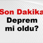 Çanakkale’de Deprem Mi Gerçekleşti? Son Durum ve Detaylar 17 Kasım 2025