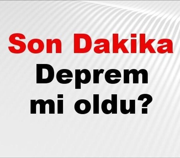 Çanakkale’de Deprem Mi Gerçekleşti? Son Durum ve Detaylar 17 Kasım 2025