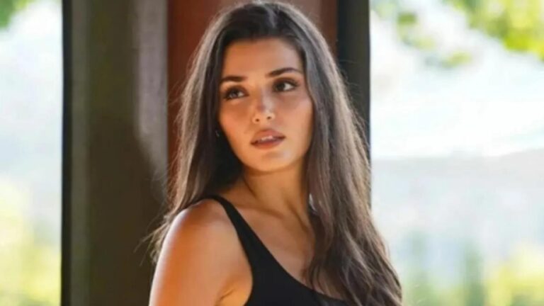Hande Erçel’in elbisesi sosyal medyanın diline düştü!