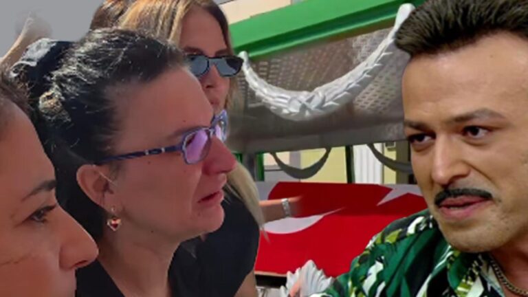 Serhat Mustafa Kılıç’a son veda: Özlem Esmergül’ün gözyaşları…